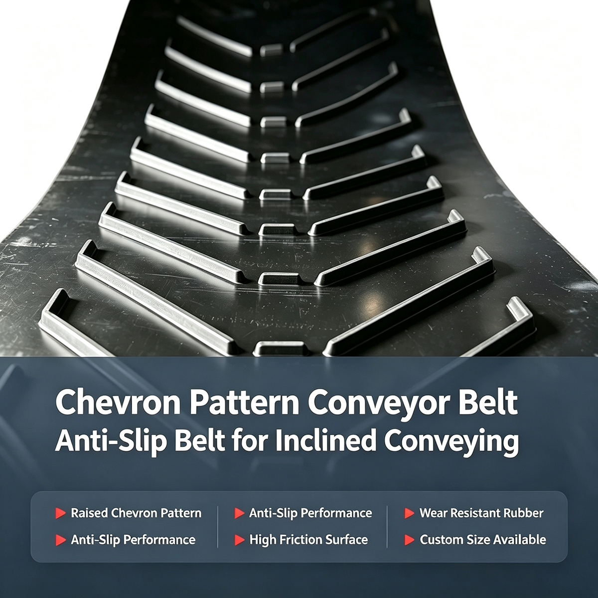 Chevron Pattern Conveyor Belt