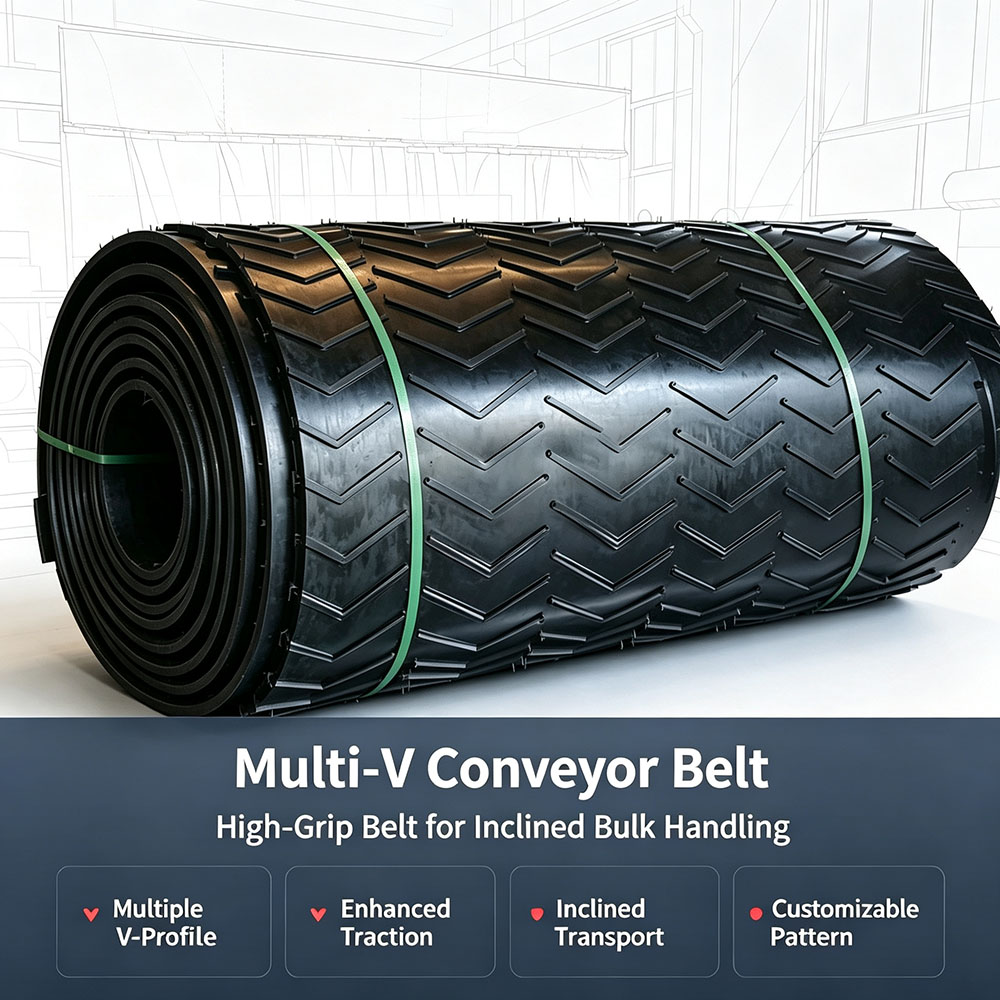 Multi-V Conveyor Belt